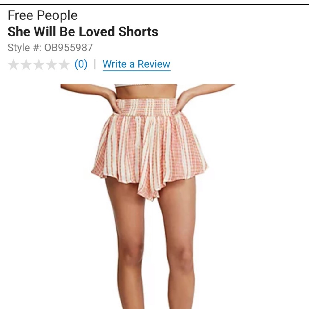 Free People She will be loved Shorts